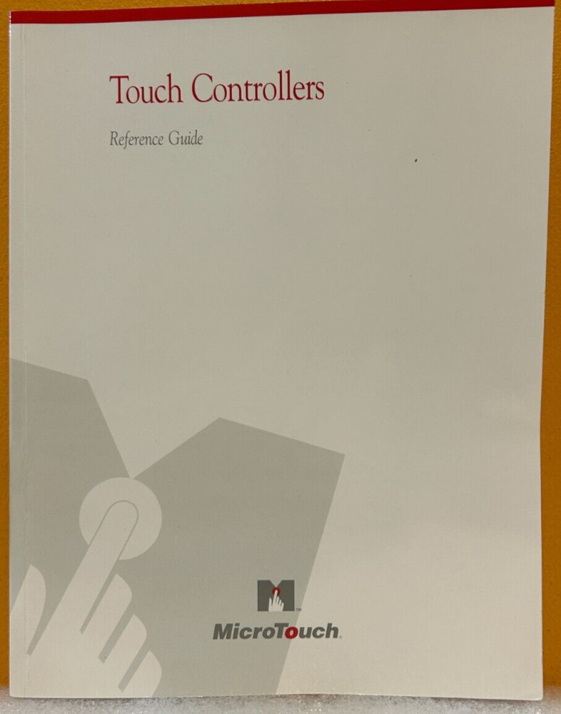 MicroTouch 19-213 Touch Controllers Reference Guide Manual.