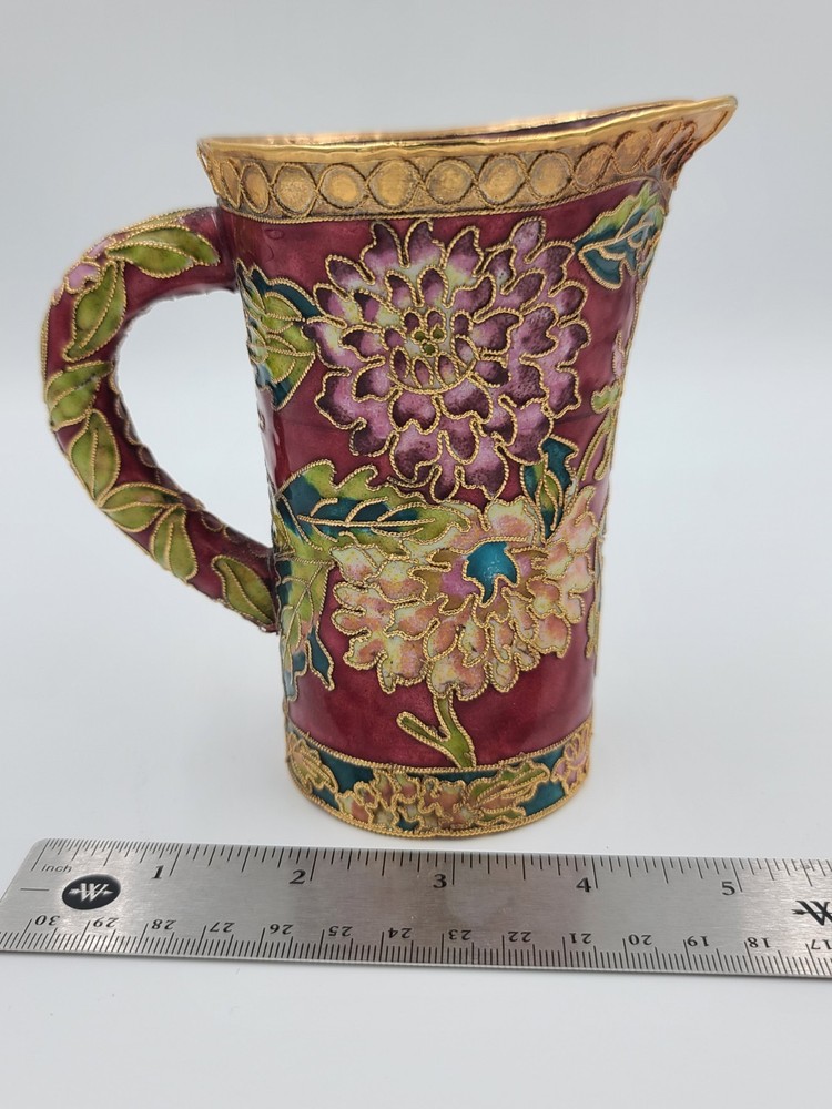 Ruby Jeweled Pitcher Jug Limited Edition