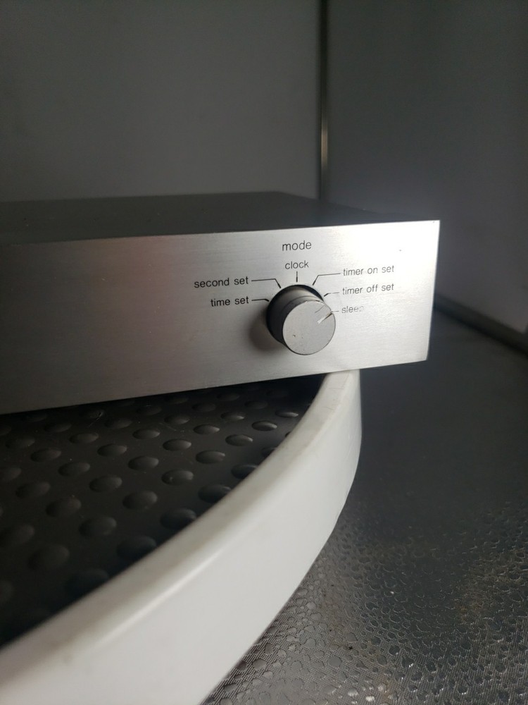 Vintage Silver Technics Audio Digital Timer SH-4020 Japan Tested & Working
