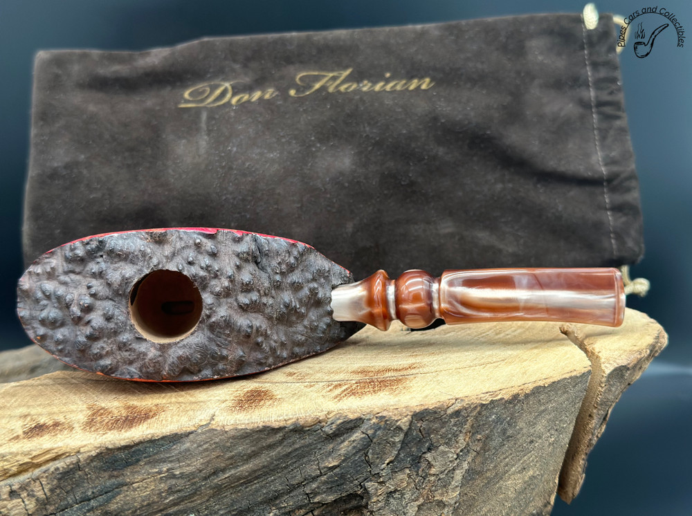 (Unsmoked) Don Florian 6454 Smooth Feehand Smoking Pipe
