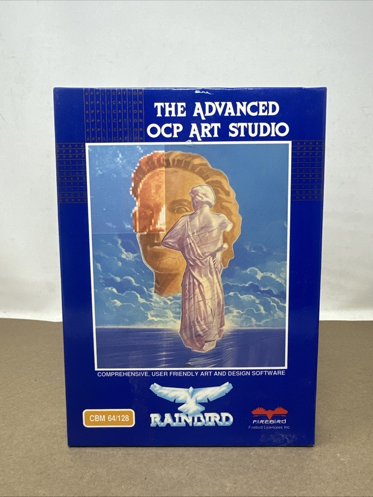 THE ADVANCED OCP ART STUDIO (Atari ST, 1987, Rainbird) Tested Disk, CIB!