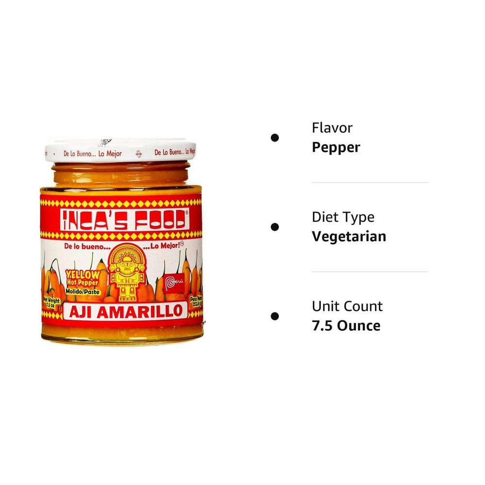 Aji Amarillo Yellow Hot Pepper Paste - 7.5 Oz