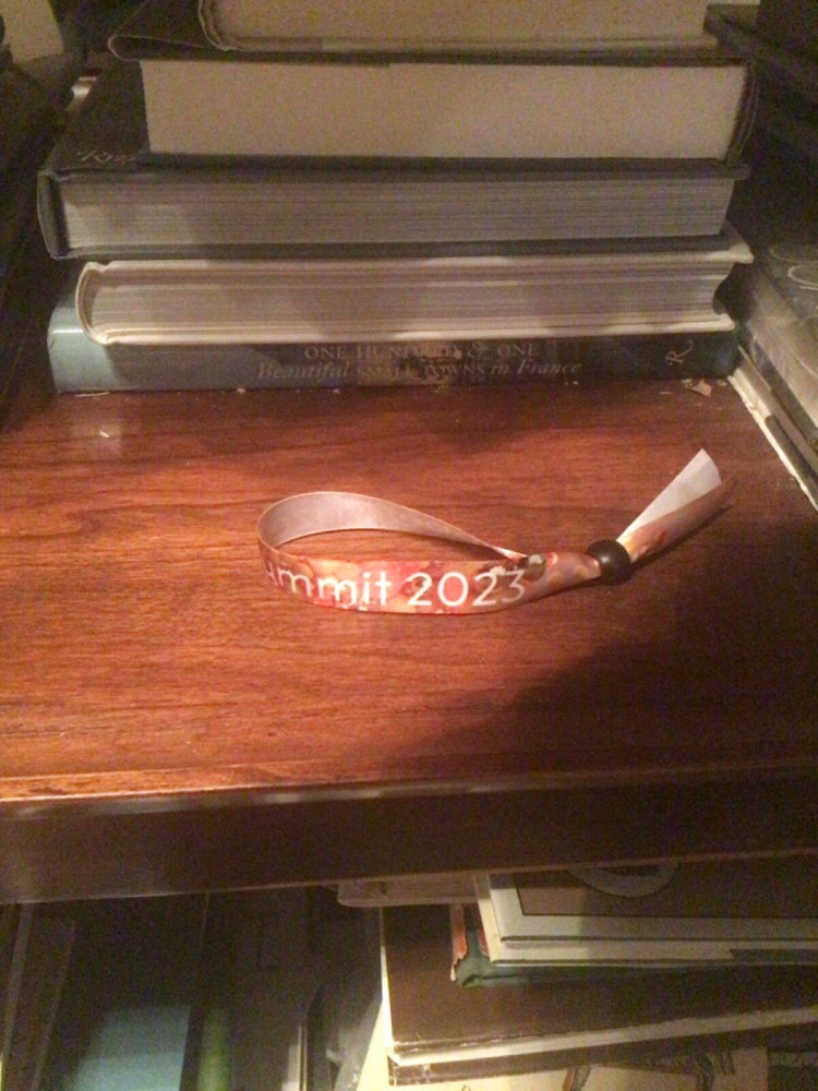 Nobel Prize Summit 2023 Wrist Band