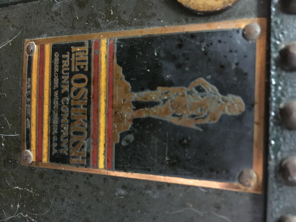 Antique Oshkosh Wardrobe Steamer