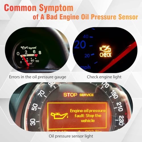056919081E Engine Oil Pressure Switch Sensor Compatible with A4 A6 A8