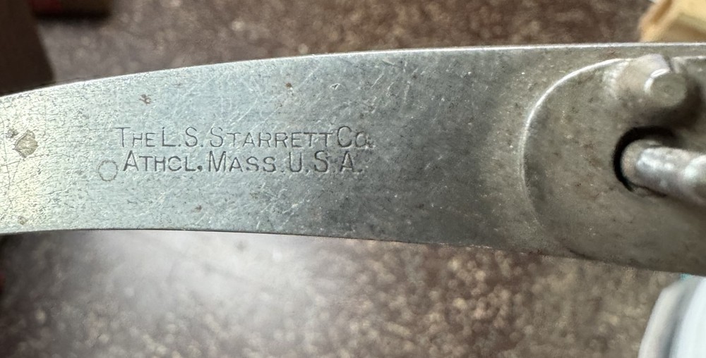 LS Starrett Lock Joint Type Outside Caliper, USA