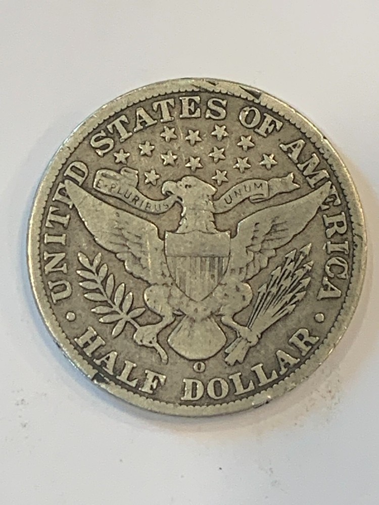 1909-O Barber Half Dollar