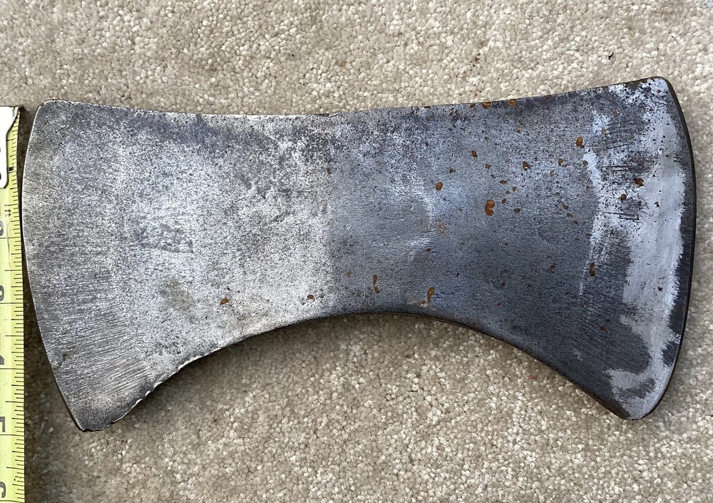 Vintage Axe Head Double Bit Hand Tool 62.45 Ounce, Maker Unknown