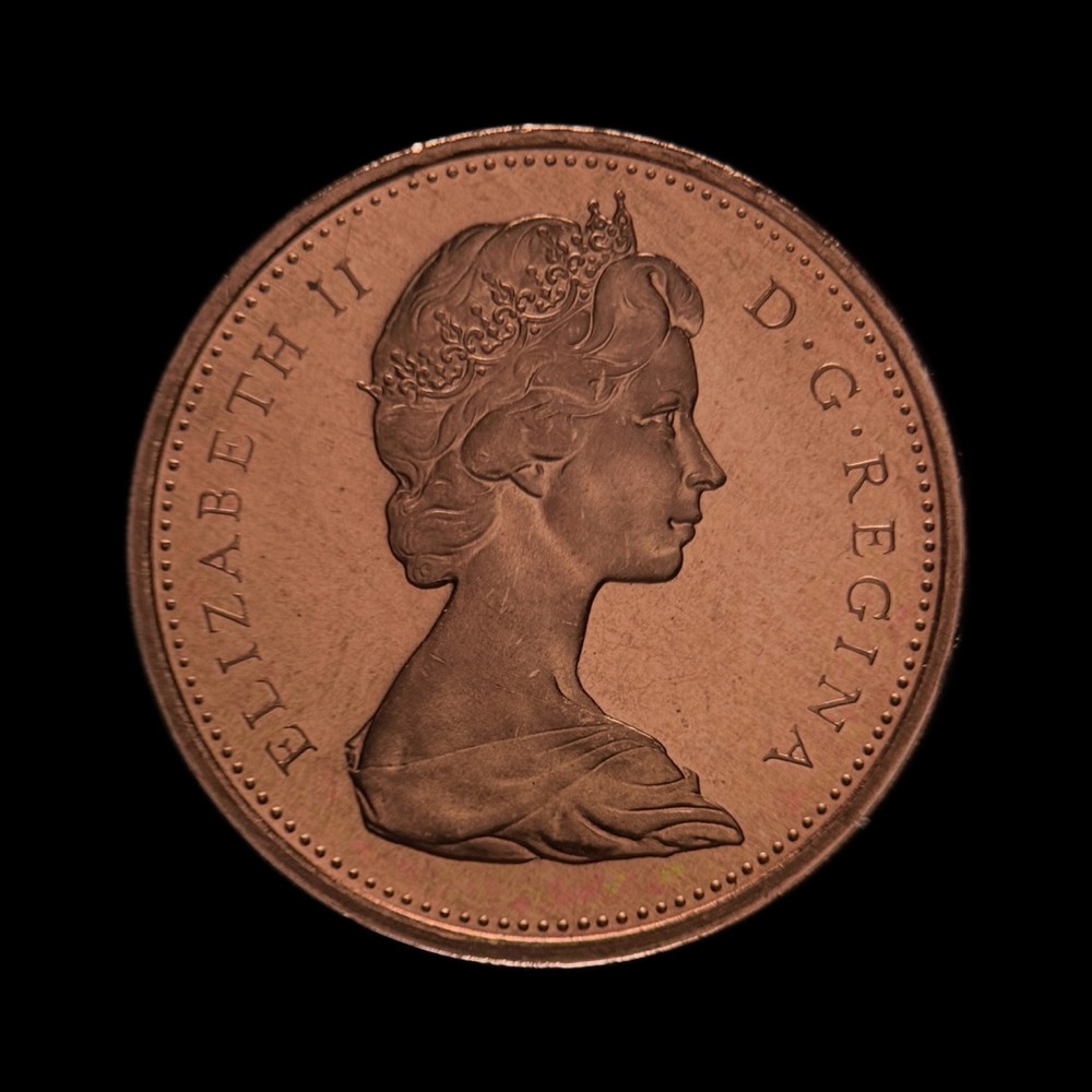 CANADA. 1967, 1 Cent - Confederation Centennial, Dove 1 PL Specimen