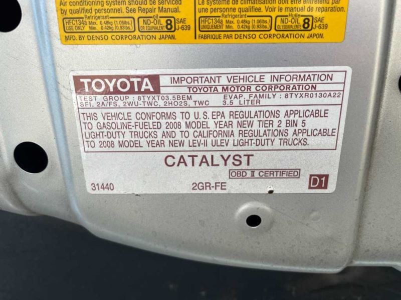 08-12 TOYOTA RAV4 3.5L CHASSIS ECM TPMS COMPUTER CONTROL MODULE ASSEMBLY
