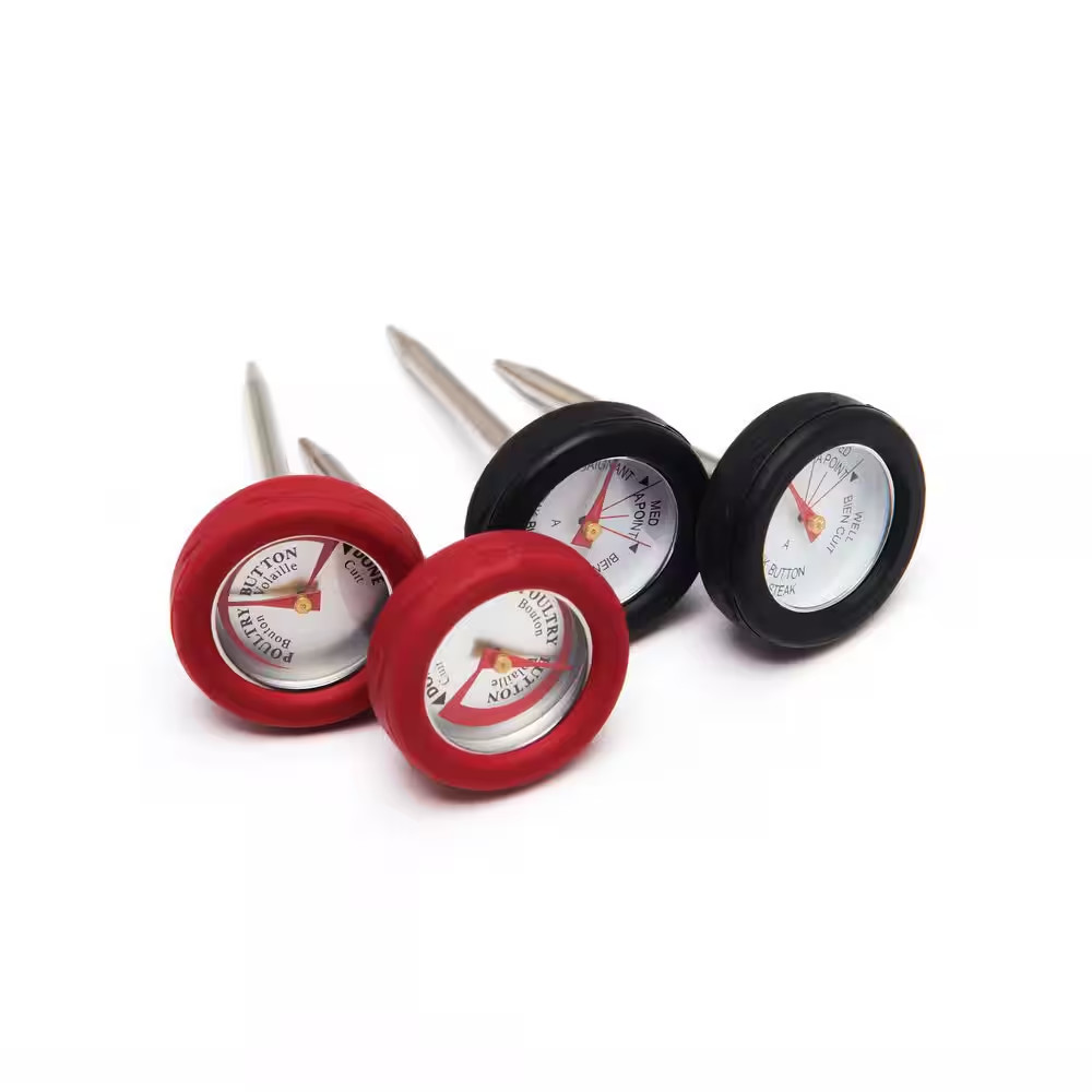 4-Pieces Mini Meat Thermometers