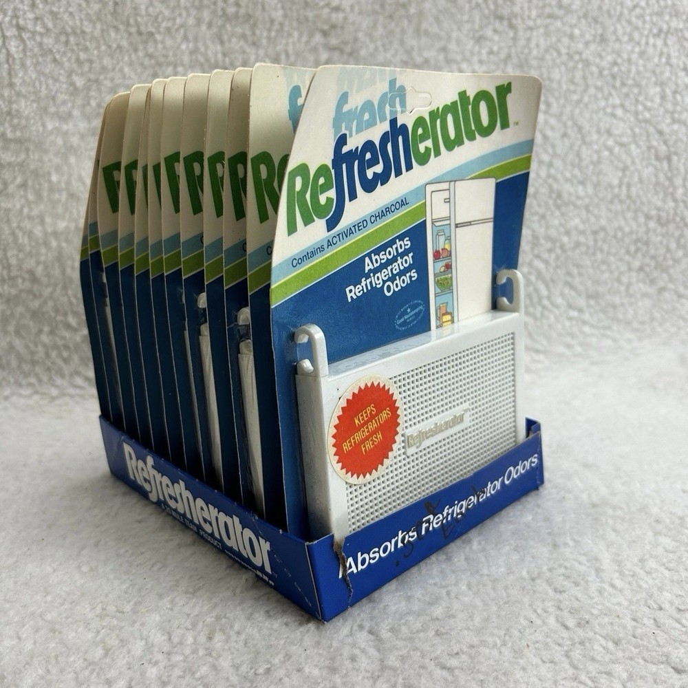 Vintage  Fresh Refresherator 12 pack sealed in display box Movie Prop hangs