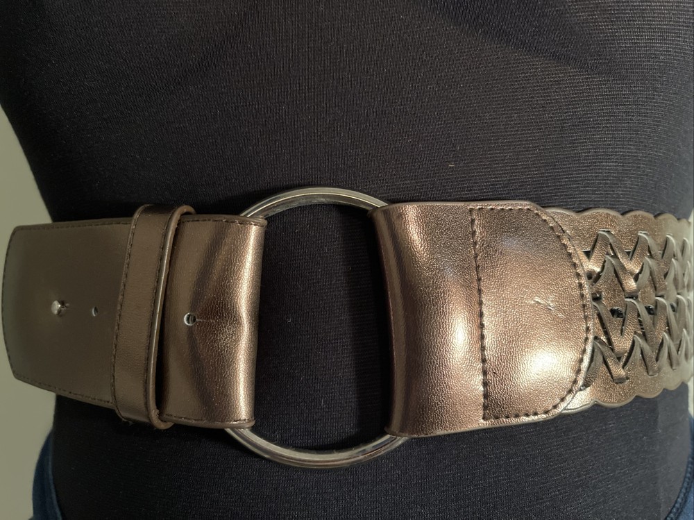 Bronze Woven Belt Women’s Size S & M