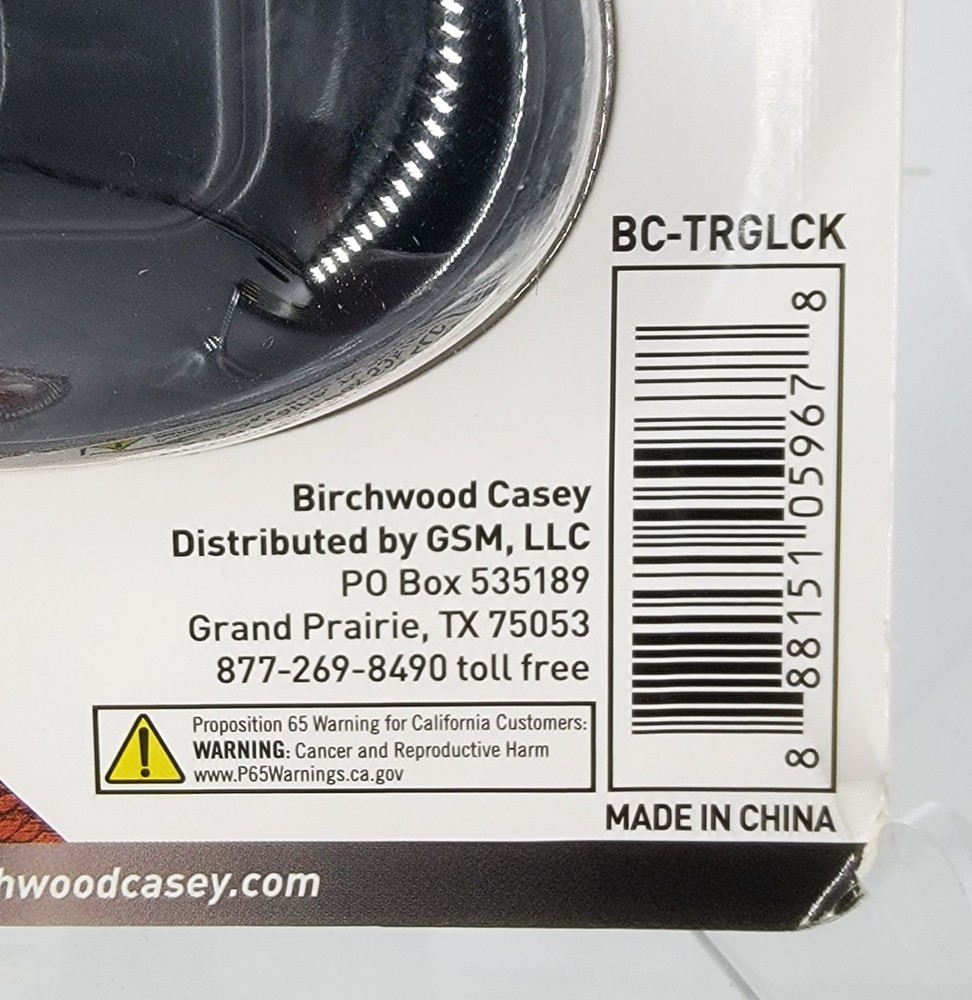 Birchwood Casey universal Programmable Combination Trigger Lock New