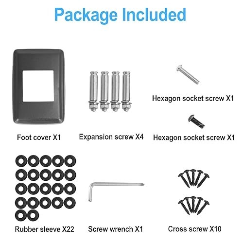 36" Adjustable Stainless Steel Stair Post for Cable Railing System - 30° Angle,