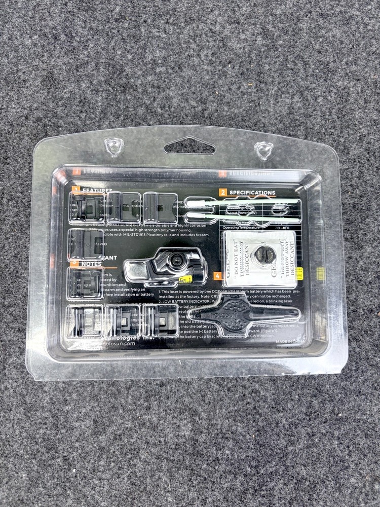 Holosun Compact RML Rail Mounted Red Laser Pointer RML-RD