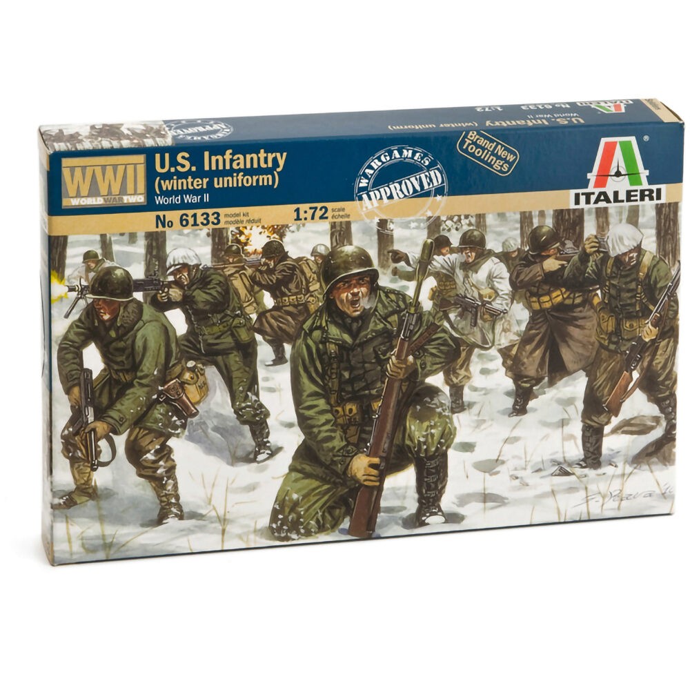 U.S. Infantry - winter uniform (WWII) 1/72 Figures