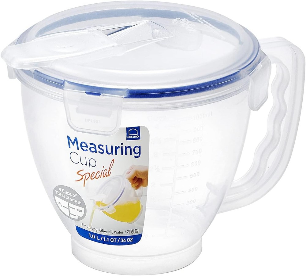 LOCK & LOCK 33.81oz Measuring Bowl with Handle 4.23 Cup