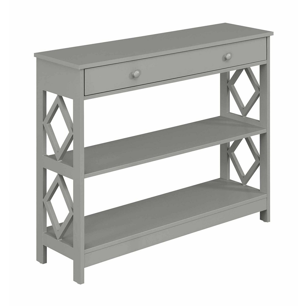 Convenience Concepts Diamond 1 Drawer Console Table
