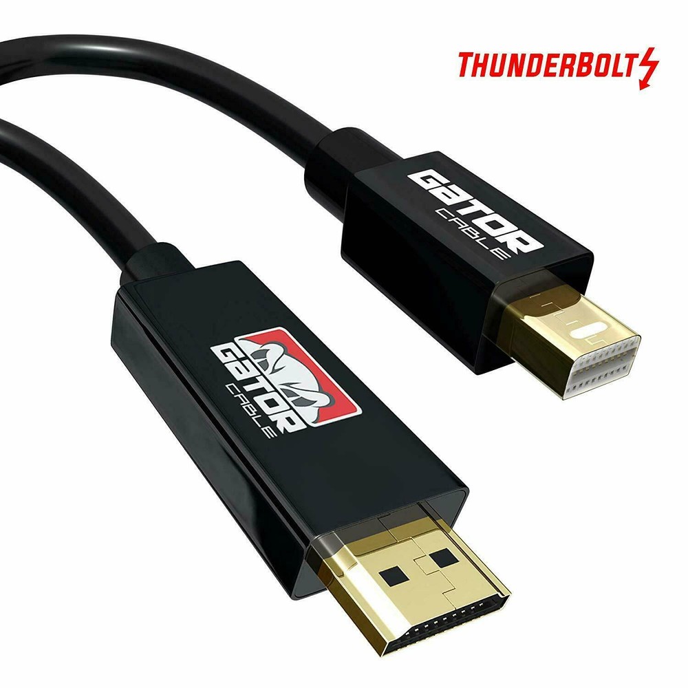 Mini Display Port DP Thunderbolt to HDMI Cable Adapter HD 4K for MacBook Surface