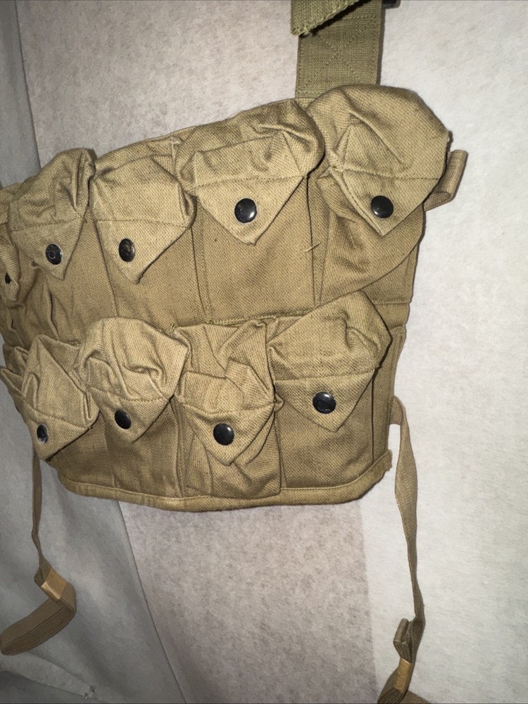 Original WWI US 11-Pocket Grenade Holder From 1913