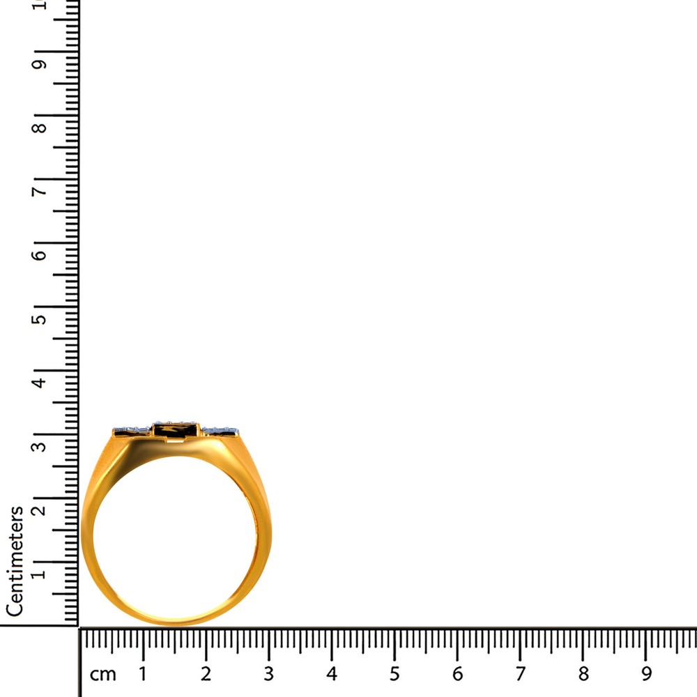 New Modish Diamond Men's Ring Gift for Dad