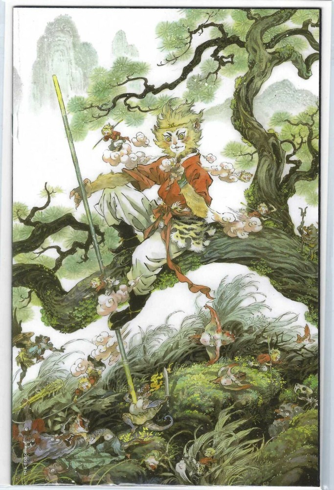 Monkey Prince #1 Shared Team Exclusive Variant Cover Zao Dao DC Comics