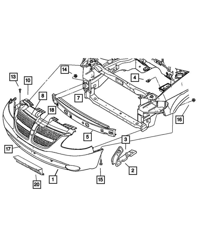 Genuine Mopar Condenser Guard 5183249AC