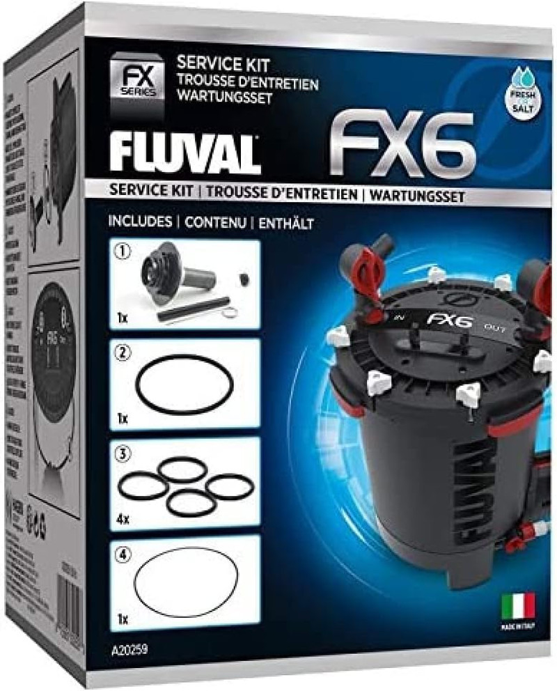 FX6 Service Kit, Aquarium Canister Filter Maintenance Kit