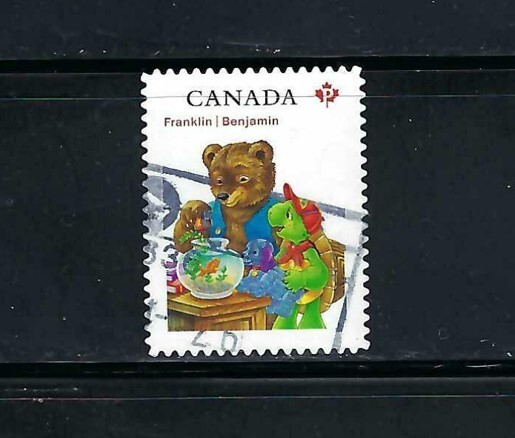 Canada #2545, P - Franklin the Turtle - Franklin & Bear