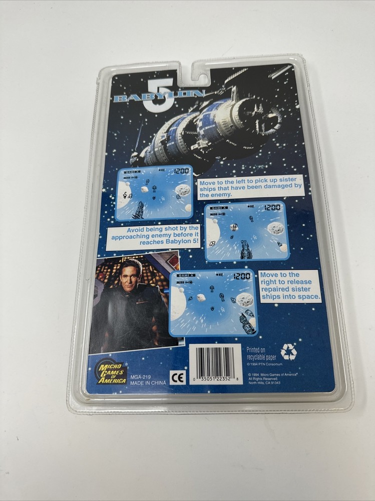 Babylon 5 Electronic Video LCD Game 1994 New In Package
