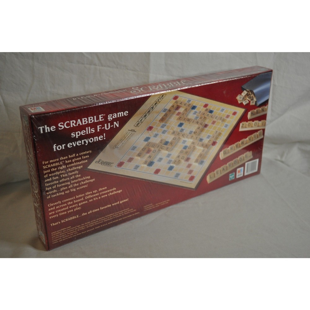 Unopened Scrabble Board Game - 1999 Edition