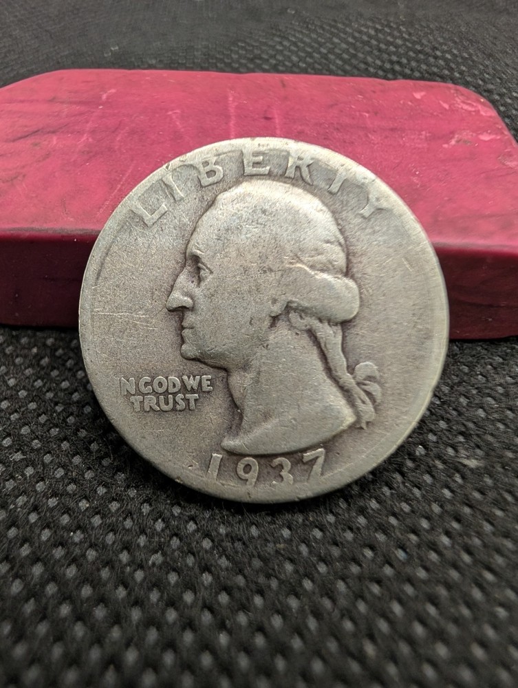 1937-D Washington Quarter 90% Silver