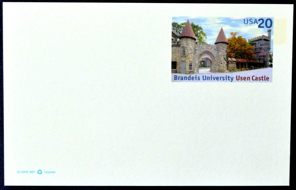 1998 US Sc. #UX299 postal card, 20 cent, mint, sharp corners, excellent shape