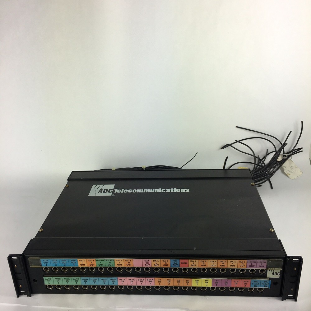 ADC PPA3-14MKIINO ProPatch Professional Audio Patch Bay, From Working System