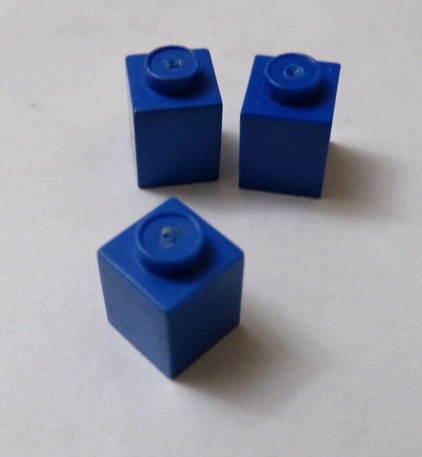 Unbranded x5 Blue 1x1 Bricks  (021-46)
