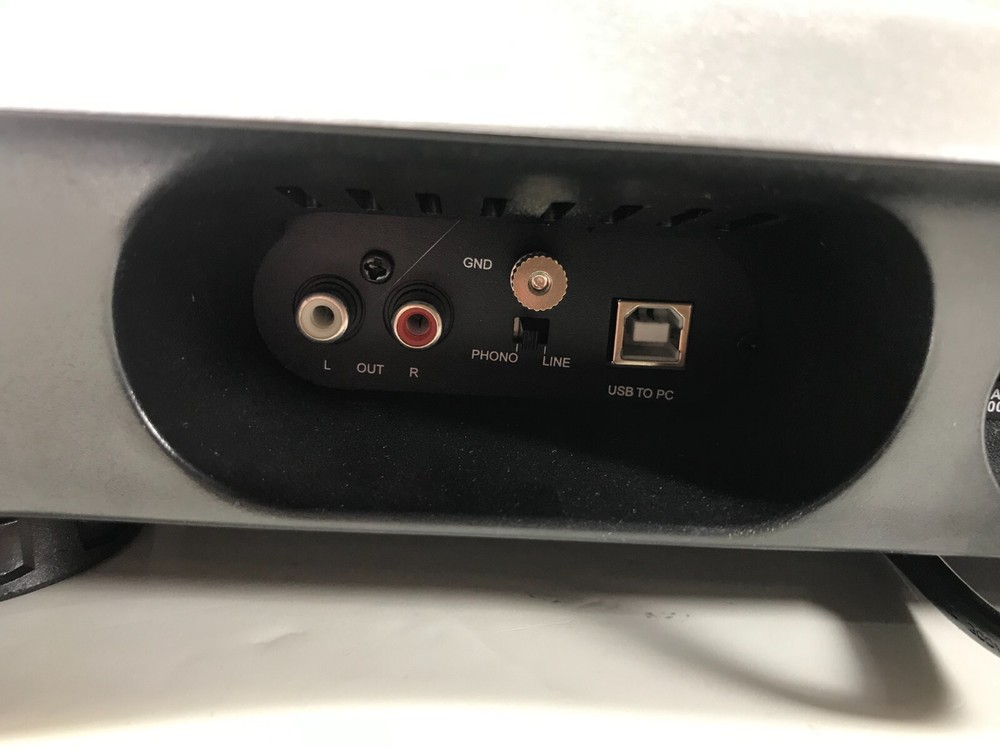 Gemini TT-1100 Professional USB Turntable *Missing Pieces* Belt Driven DJ Record