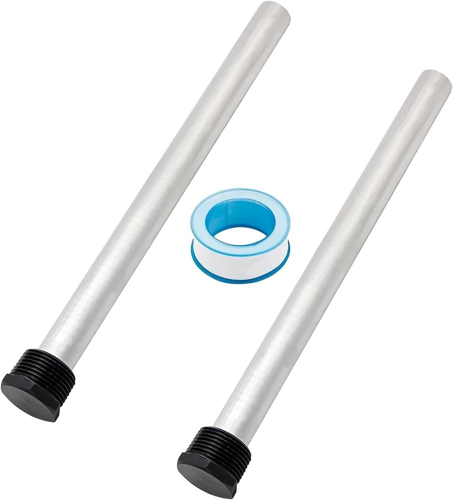 (2-Pack) 4.5" x 1/2" NPT RV Water Heater Magnesium Anode Rod –for Atwood & Domet