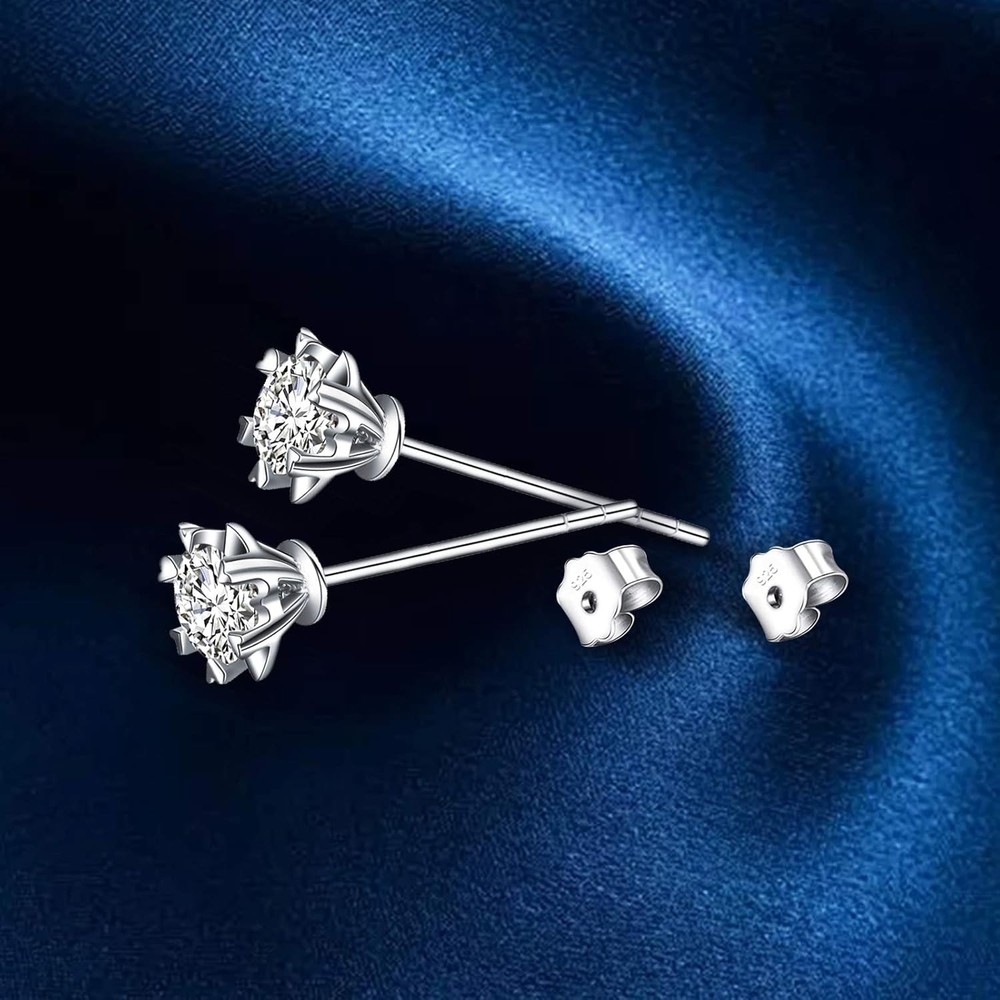 30Pcs/15 Pairs Hypoallergenic Earring Backs Replacement,Plated Silver Secure Ear