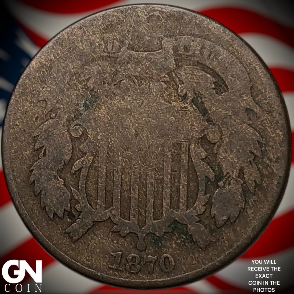 1870 2 Cent Piece Z5551