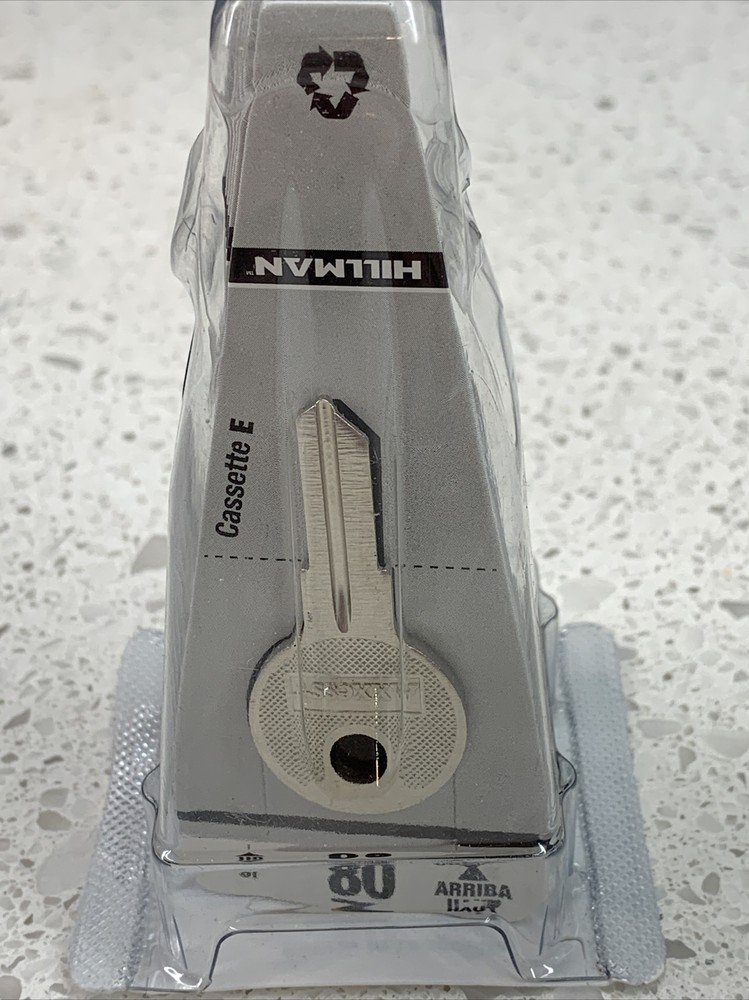 Hillman 88064 Keykrafter # 80 Brass - 10 Pack Ships Feee