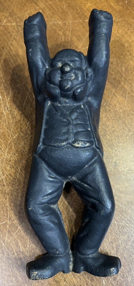 Rare!! Vintage Cast Iron Swedish Boot Jack Boot Scraper 11” Long