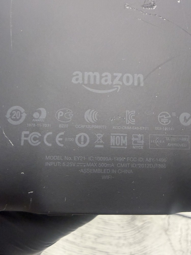 Amazon Kindle Paperwhite 5th Generation 6" (EY21) - Tested