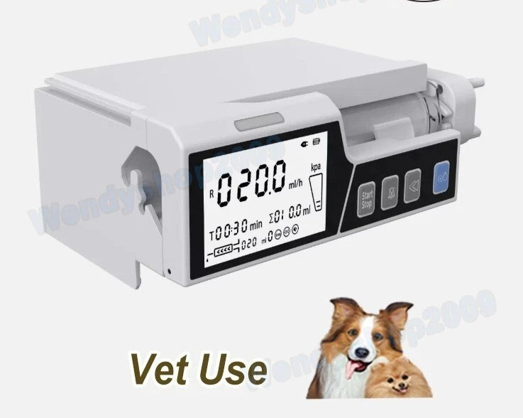 3.5 inch touch screen portable stackable Syringe Pump veterinary use