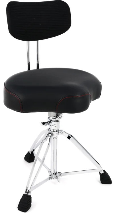 Pearl Roadster Multi-Core Saddle Drum Throne with Backrest