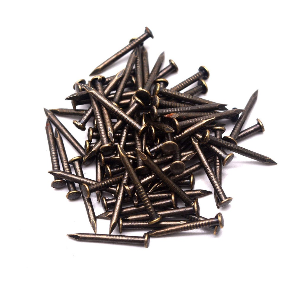 Box Corners Iron Bronze Angle 2.76"x2.76"x1.02" Corner Decorative Protector f...