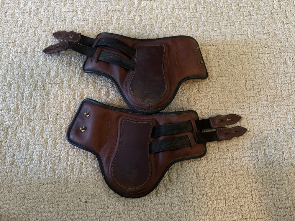 Beval Leather Fetlock Boots Buttery Soft - Size 3