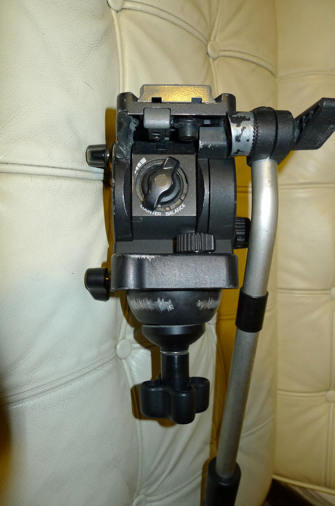 Libec RH25 Head with Pan Handle, Camera Plate, Good