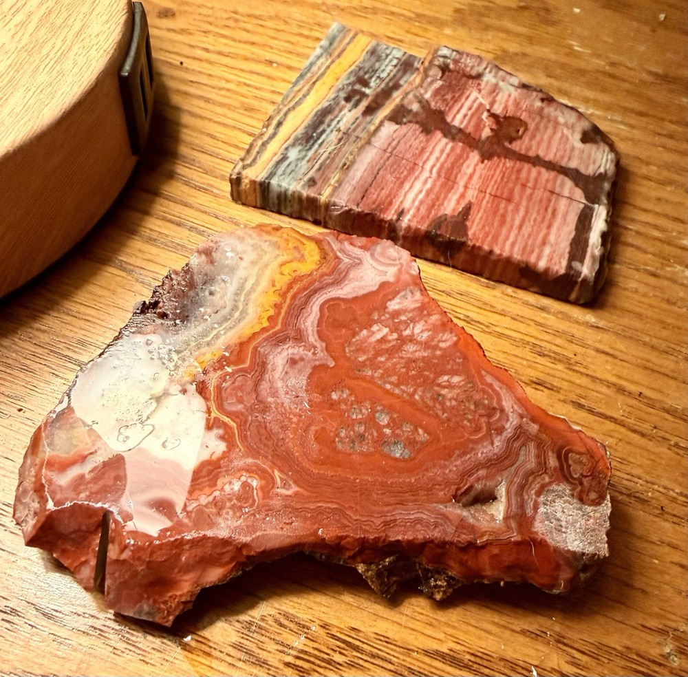 Two Agate Slabs