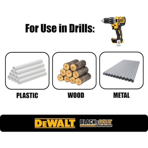 DeWalt 14-Piece (Black and Gold) DRILL BIT SET
